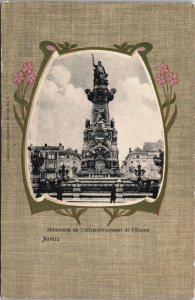 Belgium Anvers Monument de l'Affranchissement de l'Escaut Vintage Postcard C218