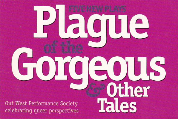 Plague Of The Gorgeus and Other Tales Gastown Theatre Vancouver Canada