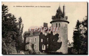 Chateau Saint Pere Old Postcard By Bussiere