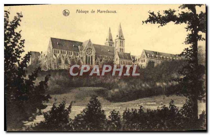 Postcard Abbey of Maredsous