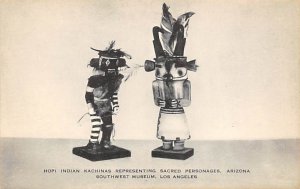 Hopi Indian Kachinas, Sacred Personages Southwest Museum Los Angeles Californ...