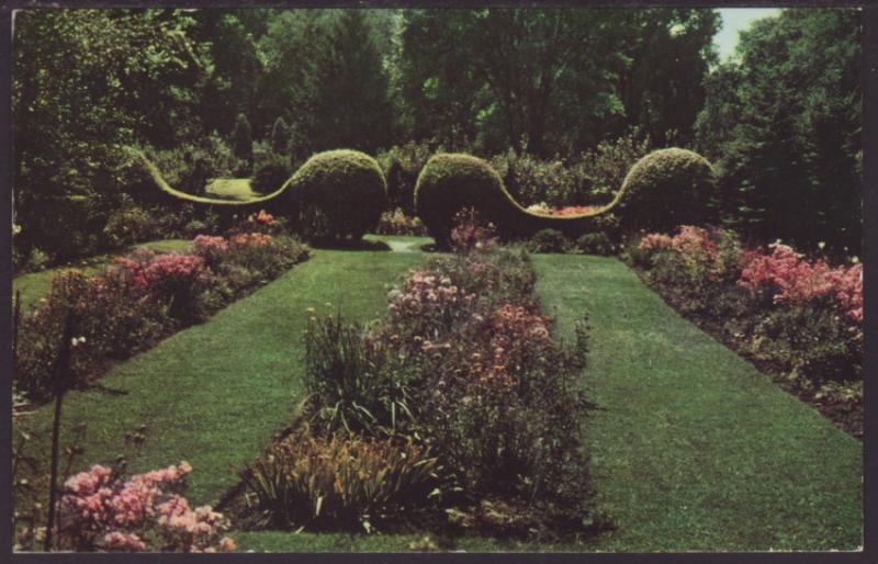 Friendships Gardens,Michigan City,IN Postcard BIN