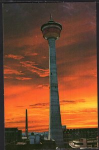 Alberta ~ Husky Tower Palliser Square CALGARY - Chrome 1950s-1970s