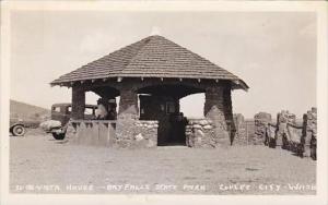 Washington Coulee City Vista House Dry Falls State Park Real Photo RPPC