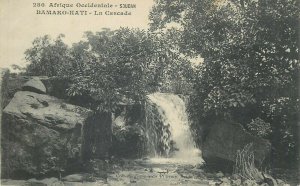 West Africa Mali the Sudan Waterfall Bamako-Kati vintage postcard 