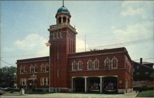 Beaver Falls PA Fire Station Old Postcard