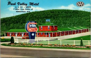 Postcard Park Valley Motel Memorial Parkway South Huntsville, Alabama