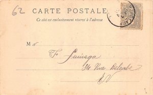 France 1901 Royan Port et Phare Saint Georges Lighthouse vintage postcard