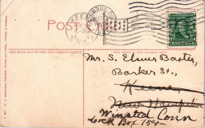 1907 Ohio State Penitentiary Columbus OH Prison Postcard