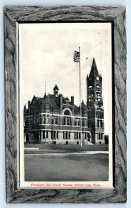 ALBERT LEA, Minnesota MN ~ Freeborn County COURT HOUSE Embossed 1910s  Postcard