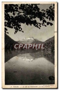 Postcard Old Morzine Lake Montrond The rock d & # 39enfer