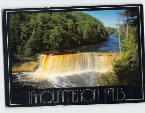 Postcard Upper Tahquamenon Falls Michigan USA