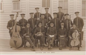 Bertram & His Band Possibly Circus Real Photo Old Postcard