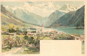 Gruss Aus Postcard Schliersee Germany Miesbach Bavaria Lake