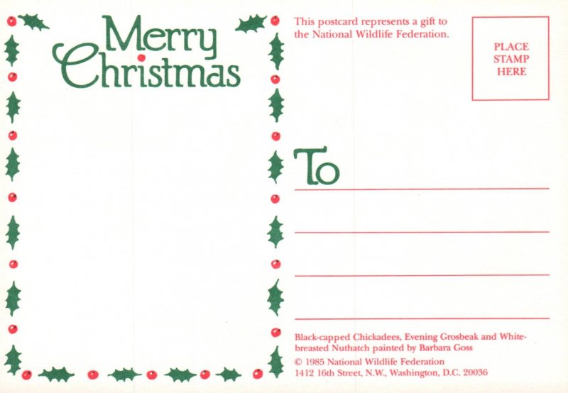 Christmas Joy Birds BIN