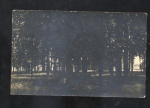 RPPC GALLATIN MISSOURI CITY PARK LULU KELSO SPOKANE WASH REAL PHOTO POSTCARD