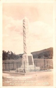 Mrs Tallents Monument - Custer, South Dakota