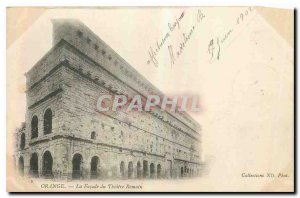 Old Postcard Orange the Roman Theater of frontage