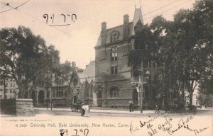 Divinity Hall Yale University New Haven Conn. c.1902Postcard A194