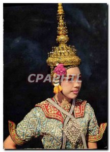 Modern Postcard A Thai Girl in the Dance Costume