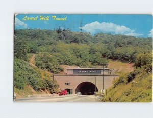 Postcard Laurel Hill Tunnel, Pennsylvania Turnpike, Pennsylvania