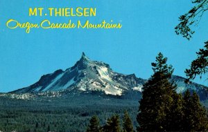 Oregon Cascade Mountains Mount Thielsen