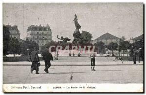 Paris - 20 - Place de la Nation - Old Postcard