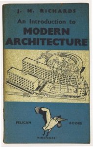 Modern Architecture An Introduction To JN Richards WW2 Book Postcard