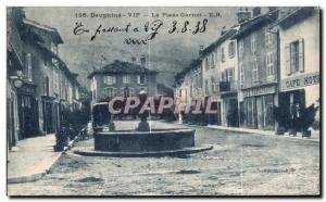 Old Postcard Dauphine Lively Place Carnot