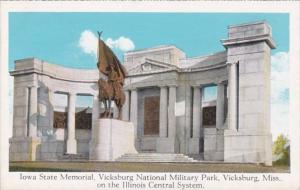 Mississippi Vicksburg Iowa State Memorial Vicksburg National Military Park On...