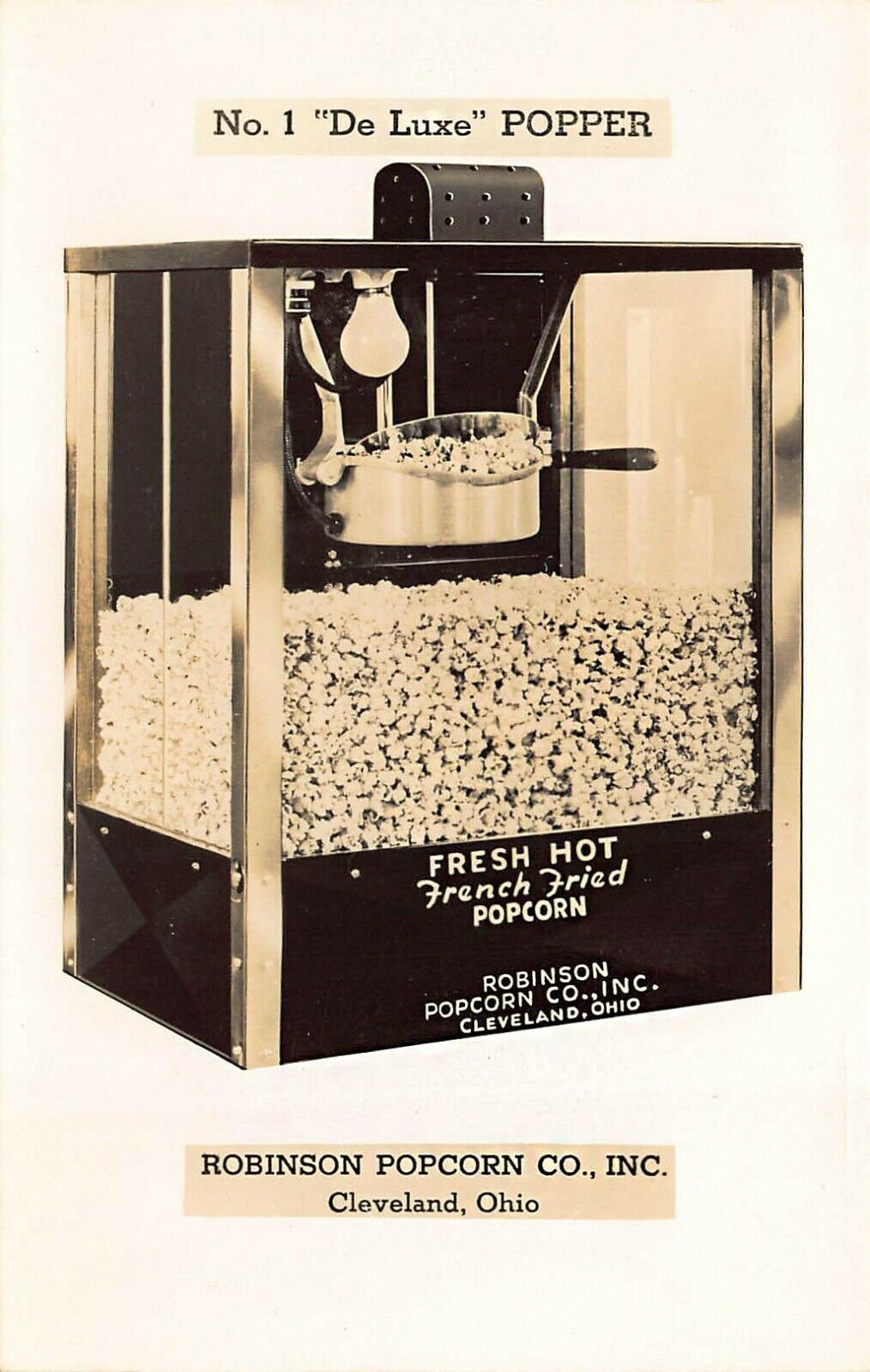 real popcorn machine