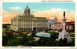 Cuba Havana Zayas Park President's House 1950