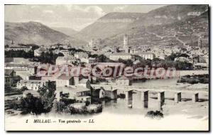 Old Postcard Millau General view