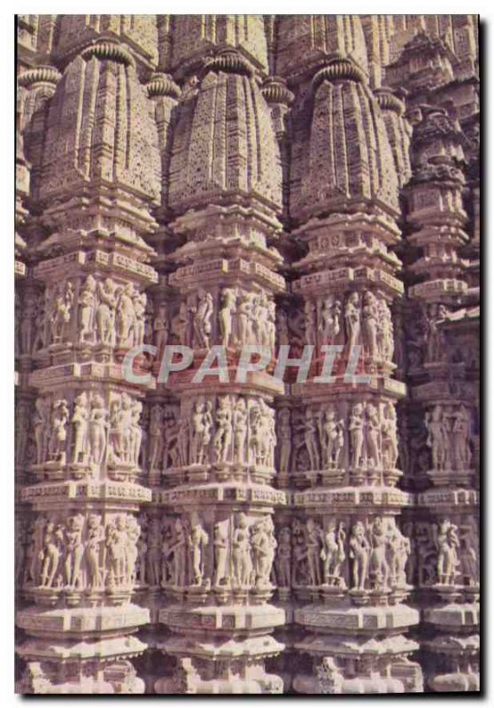 Postcard Modern Khajuraho Temples Khajuraho India