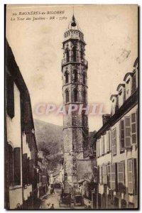 Bagneres de Bigorre - The Tower of Jacobin Old Postcard