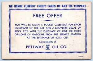 PETTWAY OIL FREE OFFER FAIRYLAND SERVICE STATION ROCK CITY LOOKOUT MOUNTAIN TN