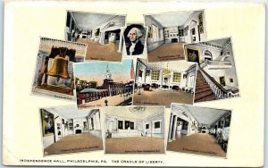 Postcard - The Cradle Of Liberty, Independence Hall - Philadelphia, Pennsylvania