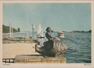 Germany Postcard - Hannover Maschsee, Lower Saxony. Used 1945 -   RR13316