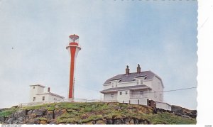 Lighthouse at Cape Forchu, Yarmouth,  Nova Scotia,  Canada,  40-60s