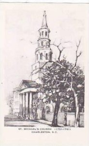 South Carolina Charleston St Michaels Church 1751 1761 Artvue