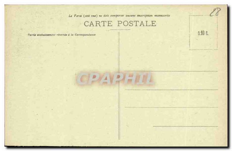 Old Postcard Chartres The Cathedral Square View Jack Chatelet