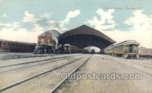 Union Depot, Peoria, IL USA Train Railroad Station Depot Unused light wear cl...