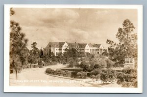 SOUTHERN PINES NC HIGHLAND PINES INN VINTAGE REAL PHOTO POSTCARD RPPC