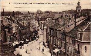 CPA LUXEUIL-les-BAINS - Perspective des Rues du Chene et Victor-Genoux (452304)