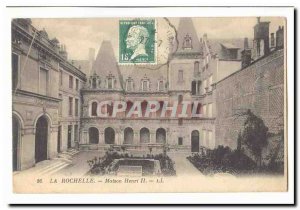 La Rochelle Old Postcard Maison Henri II