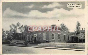 Modern Postcard US Post Office Orange Mass