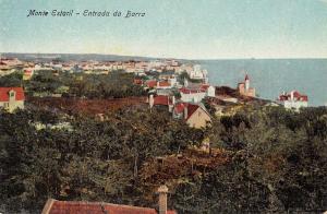 Monte Estoril Portugal Entrada da Barra Antique Postcard J57354