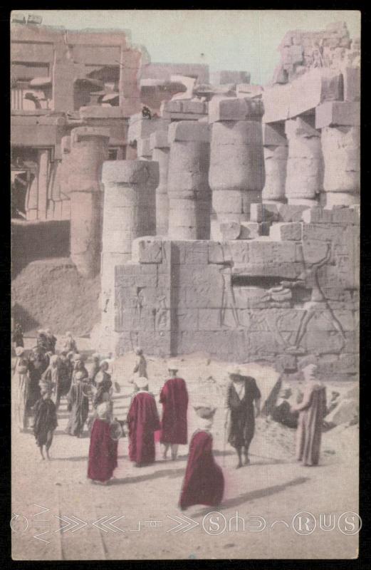 Laborers Excavating at the Temple of Ammon, Karnak