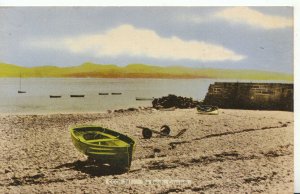 Wales Postcard - The Beach - Criccieth - Gwynedd - Cardiganshire - Ref TZ310