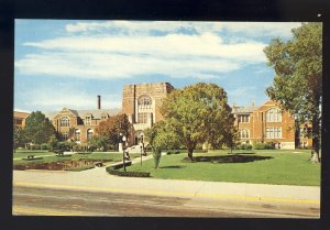 West Lafayette, Indiana/IN Postcard, Union Building, Purdue University